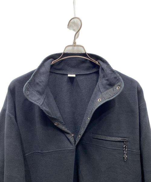 OVY（オヴィー）OVY (オヴィー) Micro Fleece Nylon Combination SetUP マイクロフリース ナイロンコンビネーションセットアップ ブラック サイズ:XLの古着・服飾アイテム