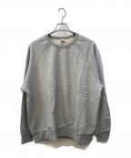 OVYオヴィー）の古着「Heavy Weight Wide Pullover Sweat クルーネックスウェット」｜グレー