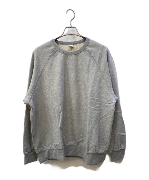OVY（オヴィー）OVY (オヴィー) Heavy Weight Wide Pullover Sweat クルーネックスウェット グレー サイズ:XLの古着・服飾アイテム