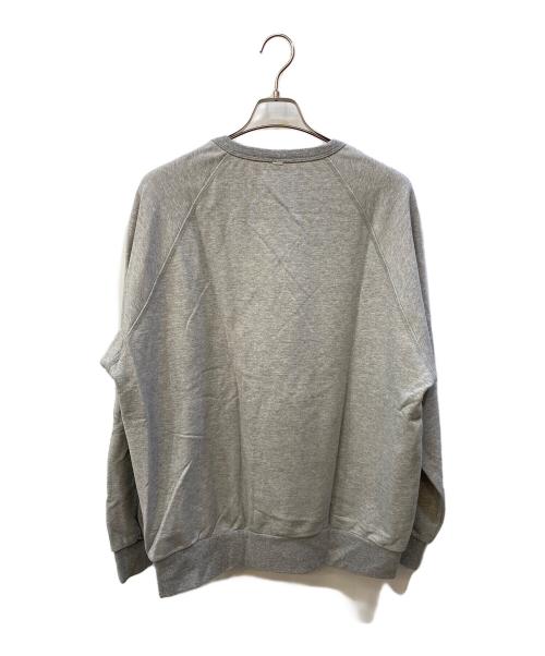 OVY（オヴィー）OVY (オヴィー) Heavy Weight Wide Pullover Sweat クルーネックスウェット グレー サイズ:XLの古着・服飾アイテム