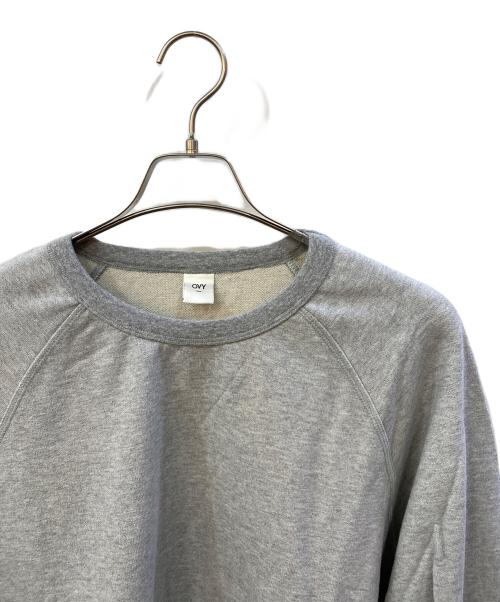 OVY（オヴィー）OVY (オヴィー) Heavy Weight Wide Pullover Sweat クルーネックスウェット グレー サイズ:XLの古着・服飾アイテム