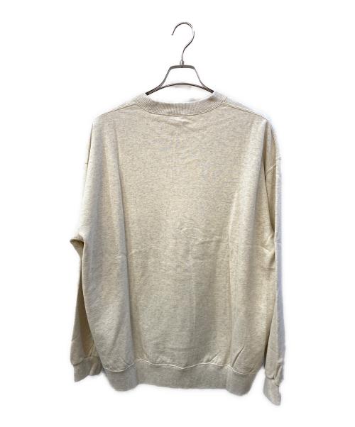 OVY（オヴィー）OVY (オヴィー) Gusset French Terry P/O Sweat 前Vガゼットスウェット アイボリー サイズ:XLの古着・服飾アイテム