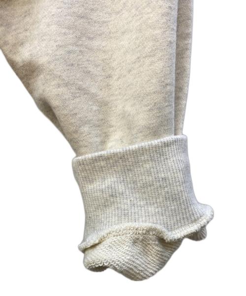 OVY（オヴィー）OVY (オヴィー) Gusset French Terry P/O Sweat 前Vガゼットスウェット アイボリー サイズ:XLの古着・服飾アイテム