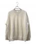 OVY（オヴィー）の古着「Gusset French Terry P/O Sweat 前Vガゼットスウェット」｜アイボリー