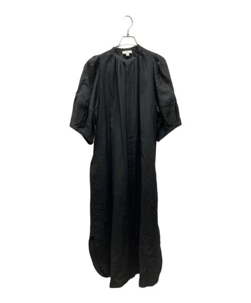 HYKE（ハイク）HYKE (ハイク) BALLOON SLEEVE DRESS バルーンスリーブドレス ブラック サイズ:1の古着・服飾アイテム