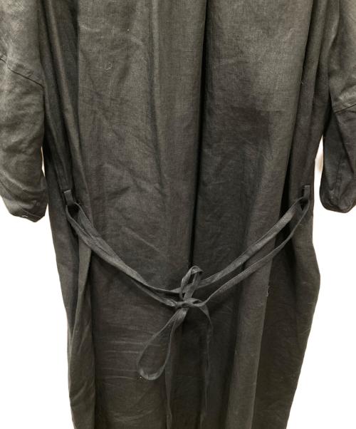 HYKE（ハイク）HYKE (ハイク) BALLOON SLEEVE DRESS バルーンスリーブドレス ブラック サイズ:1の古着・服飾アイテム