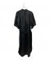 HYKE (ハイク) BALLOON SLEEVE DRESS バルーンスリーブドレス ブラック サイズ:1：15000円