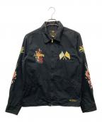 NEIGHBORHOODネイバーフッド）の古着「16SS SOUVENIR-C/C-JKT スーベニアジャケット」｜ブラック