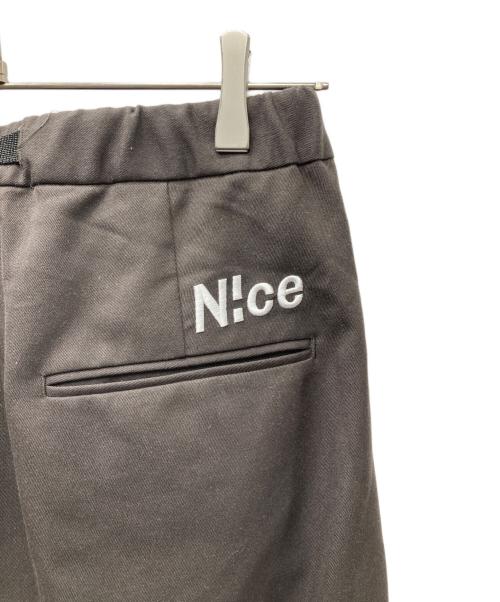 N!ce（ナイス）N!ce (ナイス) chino pants チノパン ブラウン サイズ:Mの古着・服飾アイテム