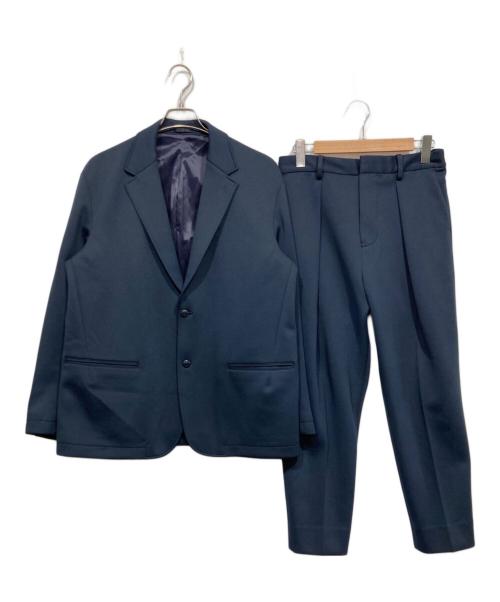 Fuse（フューズ）Fuse (フューズ) ダンボールニットセットアップスーツ ネイビー サイズ:JK:3/PT2の古着・服飾アイテム