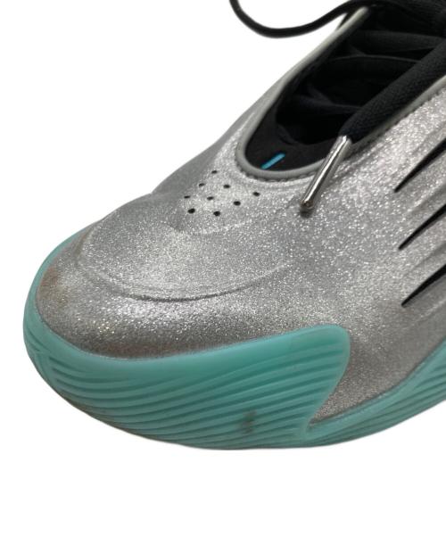 adidas（アディダス）adidas (アディダス) ハーデン ボリューム 9 ローカットスニーカー シルバー×ブルー サイズ:27の古着・服飾アイテム