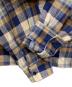 中古・古着 Supreme (シュプリーム) 26SS Hooded Flannel Shirt brown チェックシャツ ベージュ×ネイビー サイズ:S：21000円