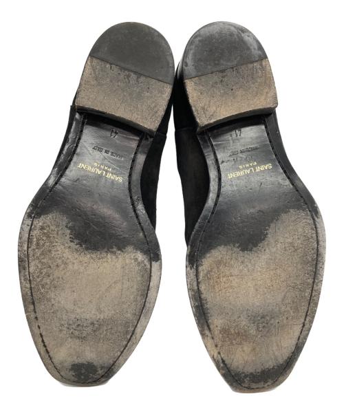 Saint Laurent Paris（サンローランパリ）Saint Laurent Paris (サンローランパリ) CHELSEA BOOTS チェルシー スウェード ブーツ ブラック サイズ:41の古着・服飾アイテム