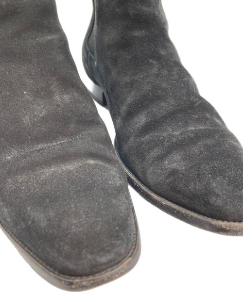 Saint Laurent Paris（サンローランパリ）Saint Laurent Paris (サンローランパリ) CHELSEA BOOTS チェルシー スウェード ブーツ ブラック サイズ:41の古着・服飾アイテム