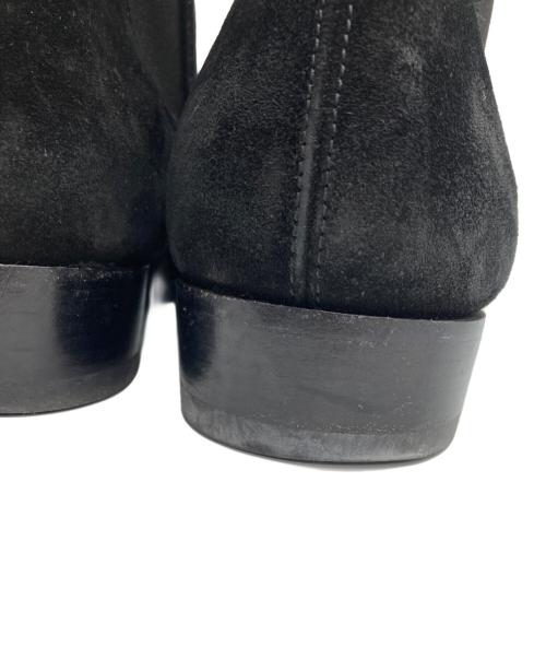 Saint Laurent Paris（サンローランパリ）Saint Laurent Paris (サンローランパリ) CHELSEA BOOTS チェルシー スウェード ブーツ ブラック サイズ:41の古着・服飾アイテム