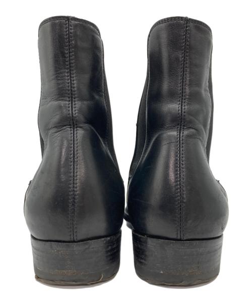 Saint Laurent Paris（サンローランパリ）Saint Laurent Paris (サンローランパリ) 16AW WYATT CHELSEA BOOTS サイドゴア チェルシー レザーブーツ ブラック サイズ:41の古着・服飾アイテム