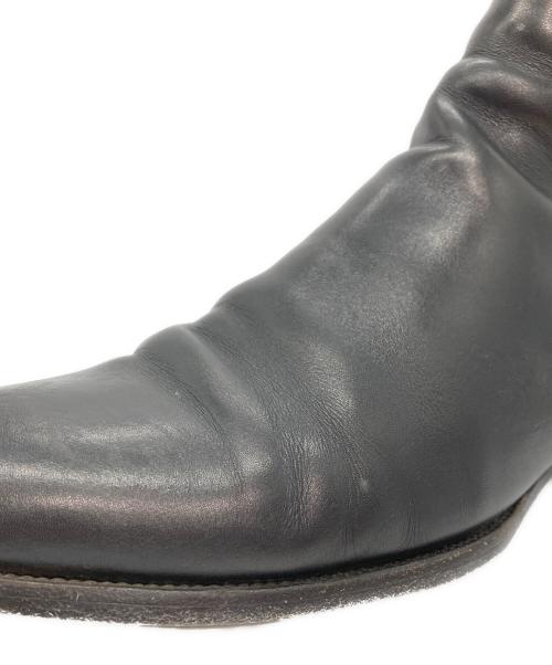 Saint Laurent Paris（サンローランパリ）Saint Laurent Paris (サンローランパリ) 16AW WYATT CHELSEA BOOTS サイドゴア チェルシー レザーブーツ ブラック サイズ:41の古着・服飾アイテム