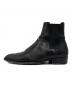 中古・古着 Saint Laurent Paris (サンローランパリ) 16AW WYATT CHELSEA BOOTS サイドゴア チェルシー レザーブーツ ブラック サイズ:41：26000円