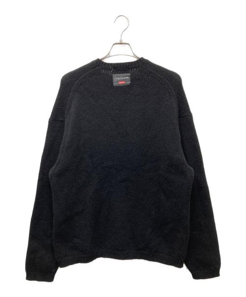YOHJI YAMAMOTO（ヨウジヤマモト）YOHJI YAMAMOTO (ヨウジヤマモト) Supreme (シュプリーム) 20AW Yohji Yamamoto Sweater コラボニットセーター ブラック サイズ:Lの古着・服飾アイテム