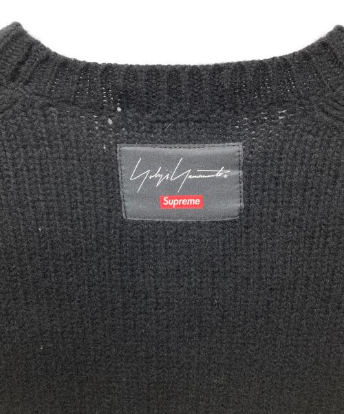 YOHJI YAMAMOTO（ヨウジヤマモト）YOHJI YAMAMOTO (ヨウジヤマモト) Supreme (シュプリーム) 20AW Yohji Yamamoto Sweater コラボニットセーター ブラック サイズ:Lの古着・服飾アイテム