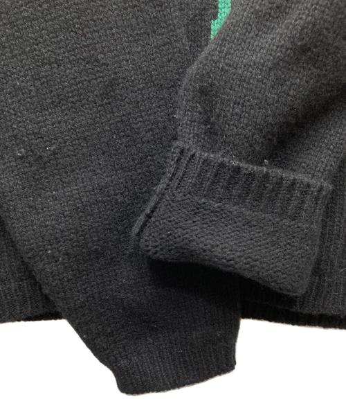 YOHJI YAMAMOTO（ヨウジヤマモト）YOHJI YAMAMOTO (ヨウジヤマモト) Supreme (シュプリーム) 20AW Yohji Yamamoto Sweater コラボニットセーター ブラック サイズ:Lの古着・服飾アイテム