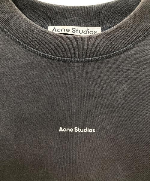 Acne studios（アクネ ストゥディオズ）Acne studios (アクネ ストゥディオズ) プリントTシャツ フェードグレー サイズ:Sの古着・服飾アイテム