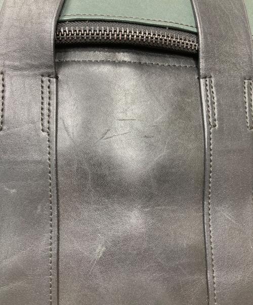 3.1 phillip lim（スリーワンフィリップリム）3.1 phillip lim (スリーワンフィリップリム) レザートートバッグ ブラック×グリーンの古着・服飾アイテム