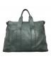 3.1 phillip lim (スリーワンフィリップリム) レザートートバッグ ブラック×グリーン：13000円