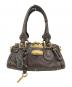 Chloe（クロエ）の古着「パディントン レザー ミニ ハンドバッグ」｜ダークブラウン