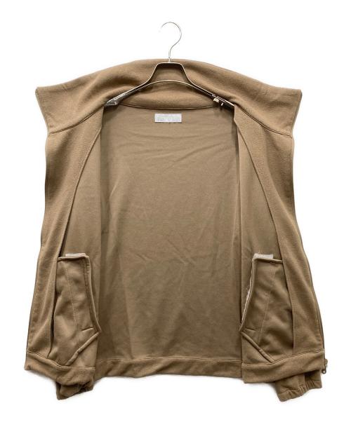 International Gallery BEAMS（インターナショナルギャラリービームス)）International Gallery BEAMS (インターナショナルギャラリービームス)) IG ハイネック ブークレブルゾン ベージュ サイズ:Lの古着・服飾アイテム
