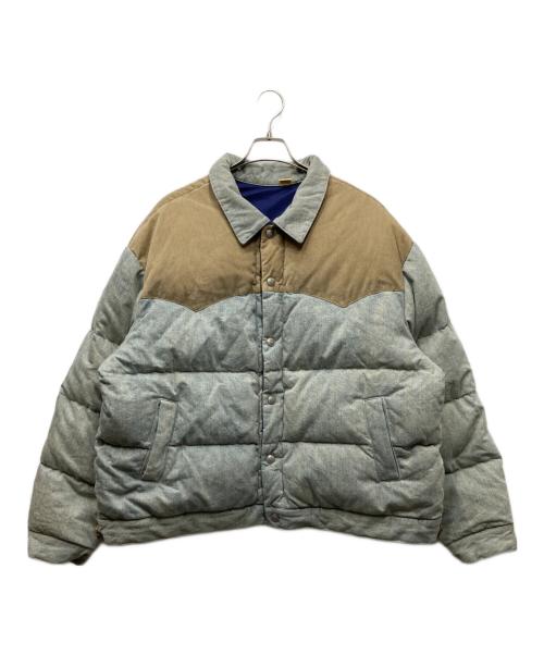 LEVI'S（リーバイス）LEVI'S (リーバイス) CLOT (クロット) リバーシブルジャケット ブルー×ベージュ サイズ:Lの古着・服飾アイテム