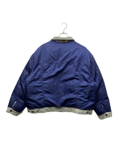 LEVI'S（リーバイス）LEVI'S (リーバイス) CLOT (クロット) リバーシブルジャケット ブルー×ベージュ サイズ:Lの古着・服飾アイテム
