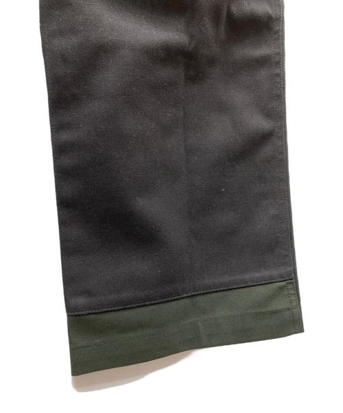 GR10K（ジーアールテンケー）GR10K (ジーアールテンケー) Mud Stop Pants ストレートパンツ ブラック サイズ:50の古着・服飾アイテム