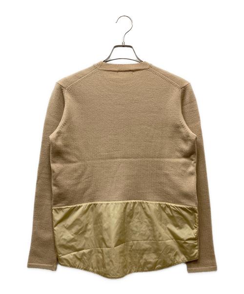 PRADA SPORTS（プラダスポーツ）PRADA SPORTS (プラダスポーツ) ナイロン切替ニット ベージュ サイズ:50の古着・服飾アイテム