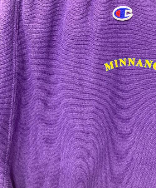 Champion（チャンピオン）Champion (チャンピオン) BEAMS (ビームス) MIN-NANO スウェットパンツ パープル サイズ:XLの古着・服飾アイテム