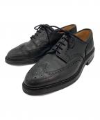Crockett & Jonesクロケット＆ジョーンズ）の古着「PEMBROKE 2 ウイングチップシューズ」｜ブラック