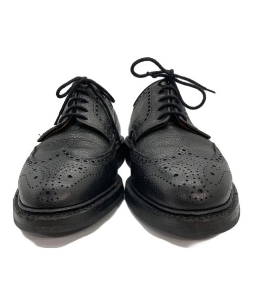 Crockett & Jones（クロケット＆ジョーンズ）Crockett & Jones (クロケット＆ジョーンズ) PEMBROKE 2 ウイングチップシューズ ブラック サイズ:7Eの古着・服飾アイテム