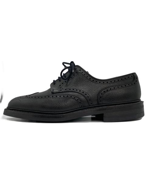 Crockett & Jones（クロケット＆ジョーンズ）Crockett & Jones (クロケット＆ジョーンズ) PEMBROKE 2 ウイングチップシューズ ブラック サイズ:7Eの古着・服飾アイテム