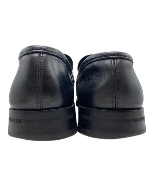 Salvatore Ferragamo（サルヴァトーレ フェラガモ）Salvatore Ferragamo　 (サルヴァトーレ フェラガモ) ローファー　15661 ブラック サイズ:8 1/2の古着・服飾アイテム