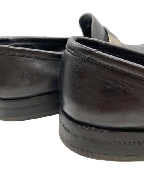 Salvatore Ferragamo（サルヴァトーレ フェラガモ）Salvatore Ferragamo　 (サルヴァトーレ フェラガモ) ローファー　15661 ブラック サイズ:8 1/2の古着・服飾アイテム