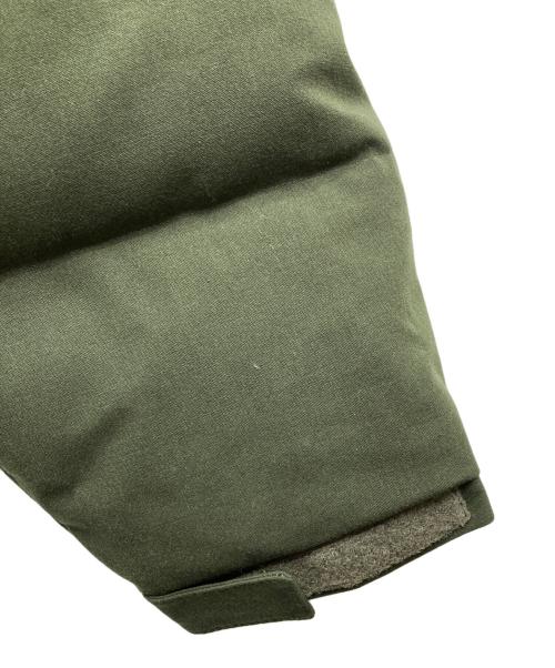 THE NORTH FACE（ザ ノース フェイス）THE NORTH FACE (ザ ノース フェイス) spiber (スパイバー) Brewed Protein オービット ヌプシジャケット グリーン×ブラック サイズ:Lの古着・服飾アイテム