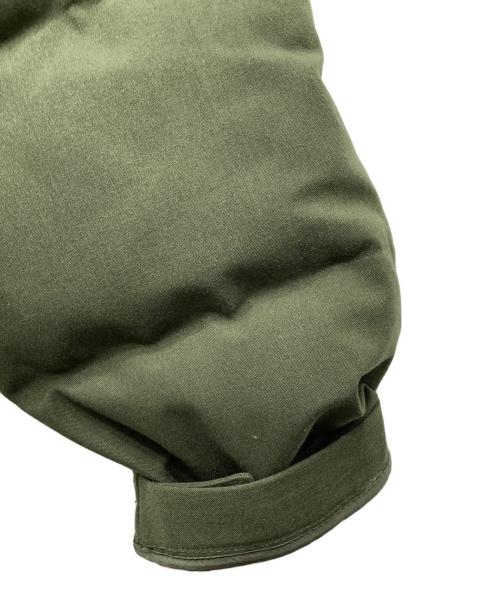 THE NORTH FACE（ザ ノース フェイス）THE NORTH FACE (ザ ノース フェイス) spiber (スパイバー) Brewed Protein オービット ヌプシジャケット グリーン×ブラック サイズ:Lの古着・服飾アイテム