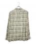 SUGARHILL (シュガーヒル) OMBRE PLAID OPEN COLLAR SHIRTS オンブレプレイドオープンカラーシャツ ブルー×イエロー サイズ:2：17000円