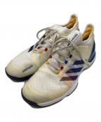 adidasアディダス）の古着「ADIZERO UBERSONIC 2 PW CG3086 ローカットスニーカー」｜ホワイト×ブルー