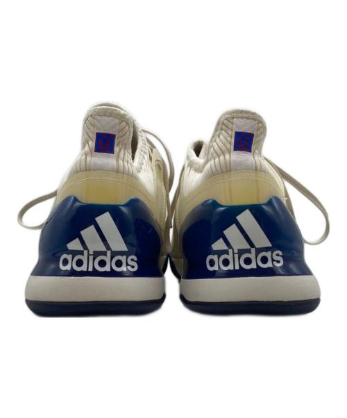 adidas（アディダス）adidas (アディダス) ADIZERO UBERSONIC 2 PW CG3086 ローカットスニーカー ホワイト×ブルー サイズ:30cmの古着・服飾アイテム