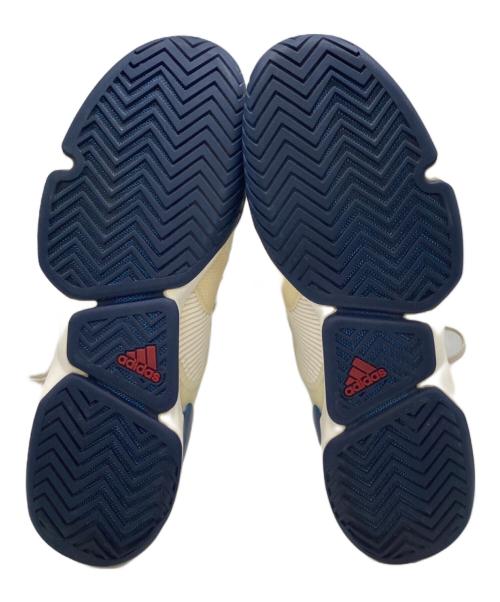 adidas（アディダス）adidas (アディダス) ADIZERO UBERSONIC 2 PW CG3086 ローカットスニーカー ホワイト×ブルー サイズ:30cmの古着・服飾アイテム