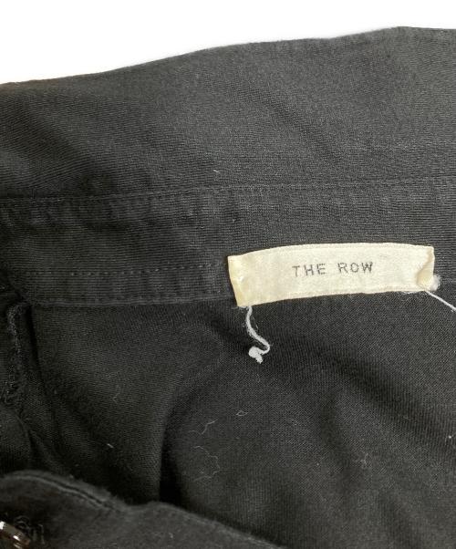 THE ROW（ザ ロウ）THE ROW (ザ ロウ) ロングスリーブポロシャツ ブラック サイズ:Mの古着・服飾アイテム