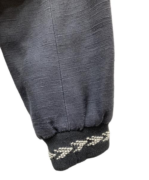 Saint Laurent Paris（サンローランパリ）Saint Laurent Paris (サンローランパリ) シルク混ジップアップボンバージャケット ブラック サイズ:52の古着・服飾アイテム