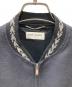 中古・古着 Saint Laurent Paris (サンローランパリ) シルク混ジップアップボンバージャケット ブラック サイズ:52：50000円