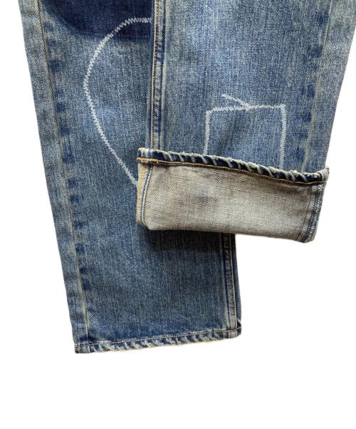 SandWaterr（サンドウォーター）SandWaterr (サンドウォーター) RESEARCHED 5P JEANS 12.5oz DENIM  デニムパンツ ブルー サイズ:1 未使用品の古着・服飾アイテム